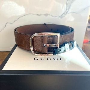 Men’s Soft brown Gucci belt